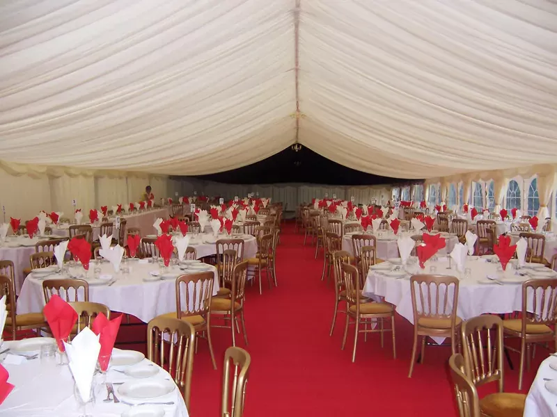 Red carpet marquee