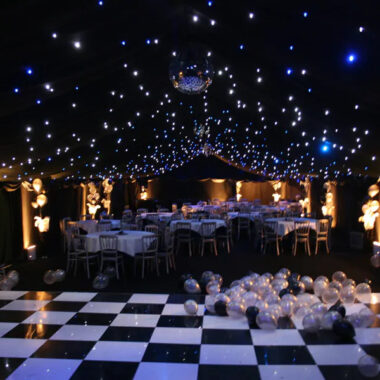 Starlight Cloth Ceiling Marquee